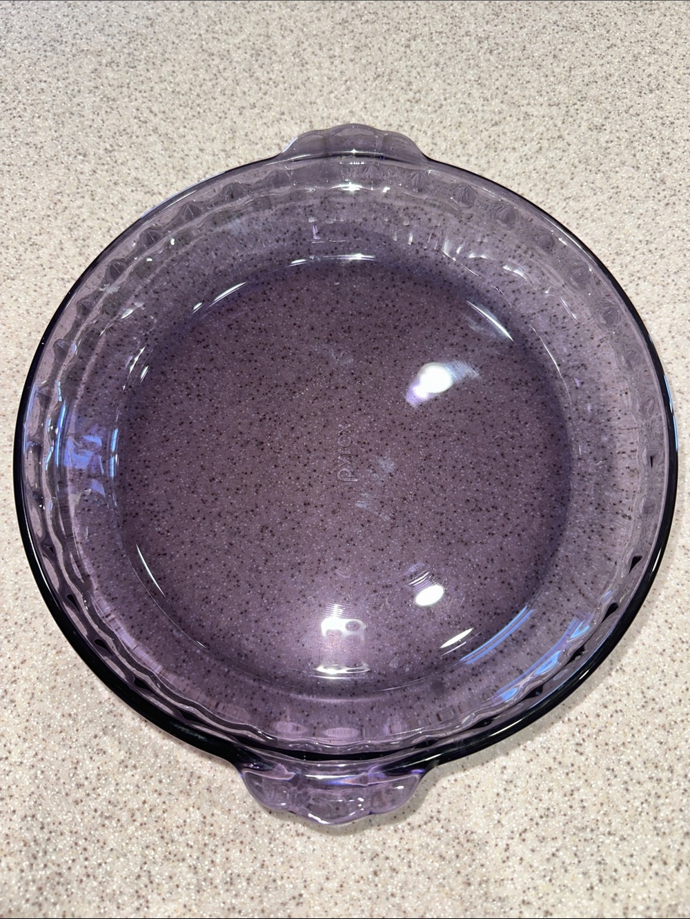 Vintage Pyrex Purple Amethyst 9.5" Pie Dish Baking Plate